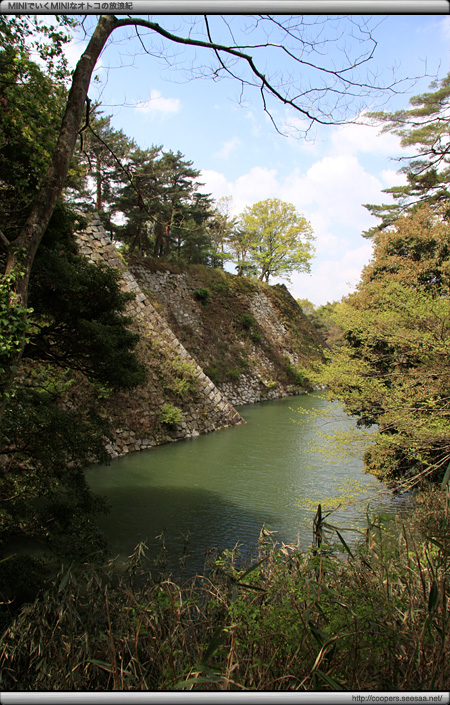 伊賀上野城の石垣