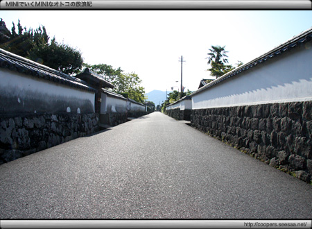 萩市の重伝建地区『堀内地区』