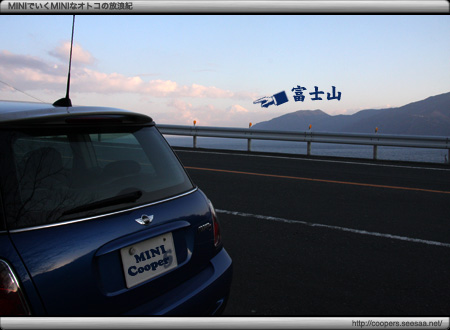 伊豆から見る富士山