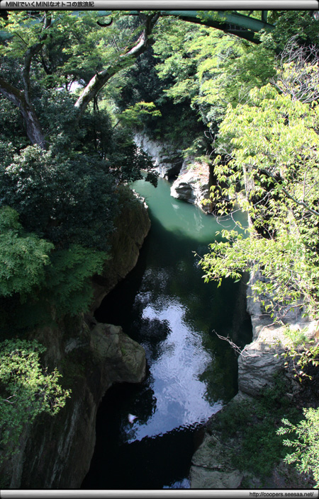 日本三奇橋「猿橋」